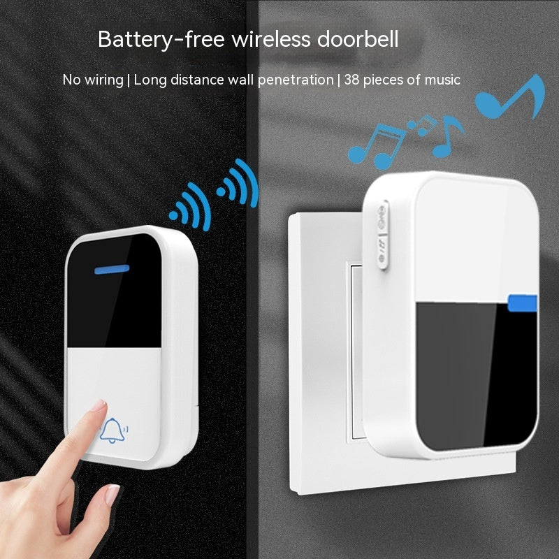 Self-Generating Wireless Doorbell